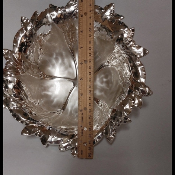 Ornate WMF Ikora Silver Plated Footed Bowl Tarbish Resistant Germany Vintage - Picture 3 of 4